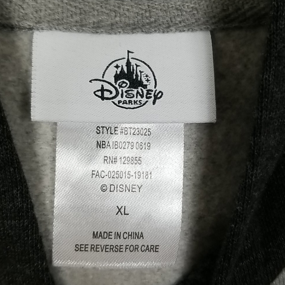 Disney Parks Mickey Sweatshirt Hoodie X-large Kids - Picture 4 of 10